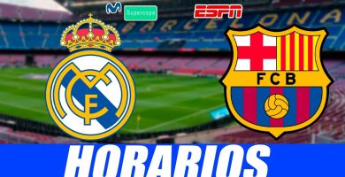 ¿Dónde ver Barcelona Real Madrid Supercopa? 4